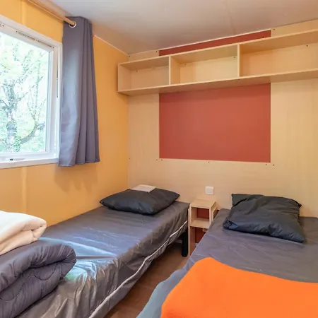 Mobilhome Erable Avec Terrasse 4 P Semesterbostad