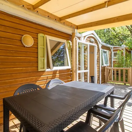 Mobilhome Erable Avec Terrasse 4 P Semesterbostad